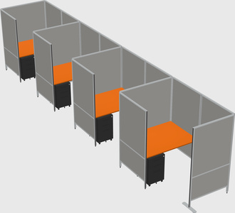 Small private panel system