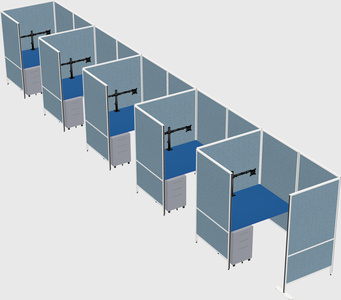 Small private panel system