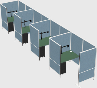 Small private panel system