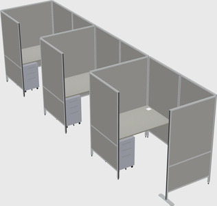 Small private panel system