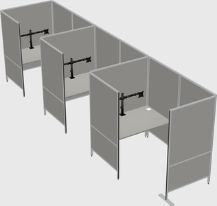 Small private panel system