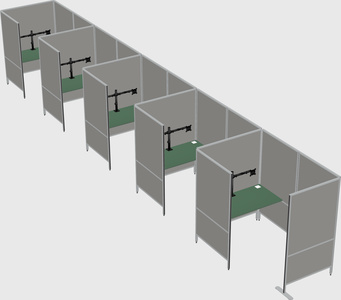 Small private panel system