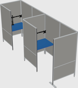 Small private panel system