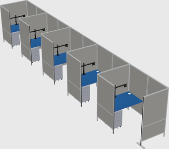 Small private panel system