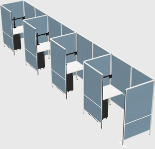 Small private panel system
