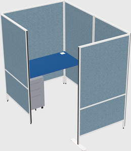 Small private panel system