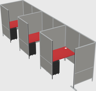 Small private panel system