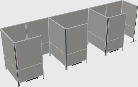 Small private panel system