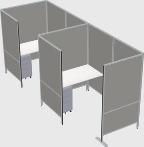 Small private panel system