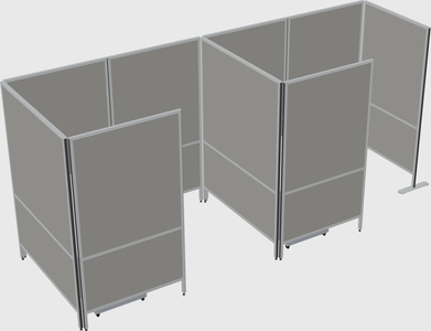 Small private panel system
