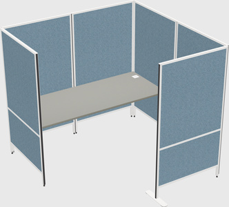 Flexible panel system with privacy