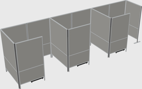 Small private panel system