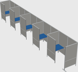 Small private panel system
