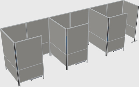 Small private panel system