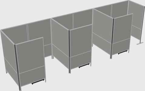 Small private panel system