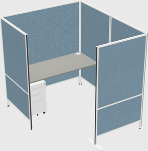 Flexible panel system with privacy