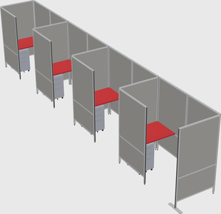 Small private panel system