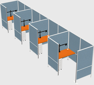 Small private panel system