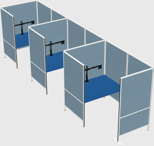 Small private panel system
