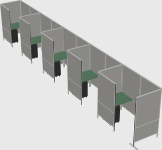 Small private panel system