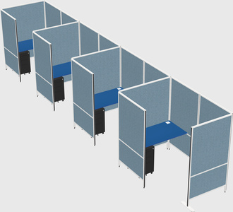 Small private panel system