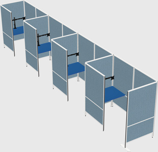 Small private panel system