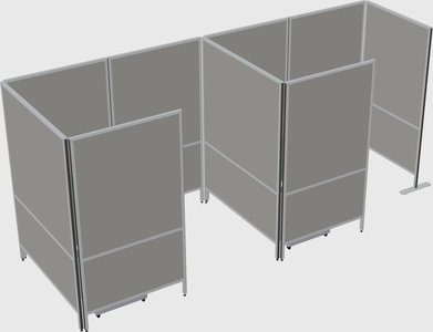 Small private panel system