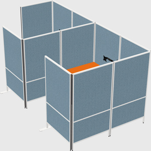 Flexible panel system with privacy