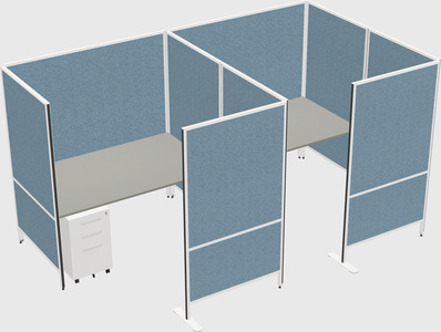 Flexible panel system with privacy