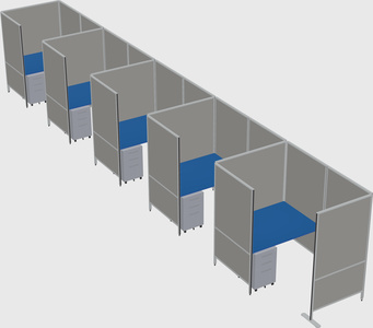 Small private panel system