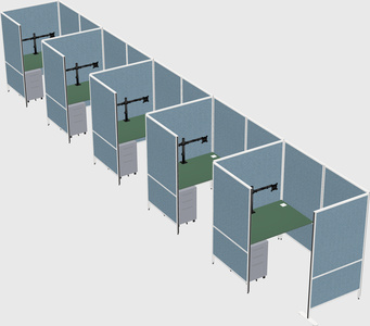 Small private panel system
