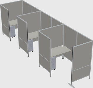 Small private panel system