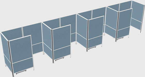 Small private panel system