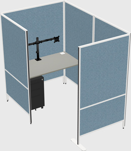 Small private panel system