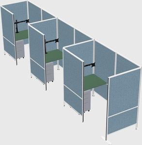 Small private panel system