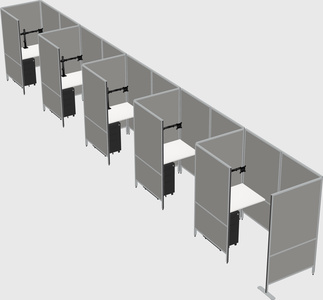 Small private panel system