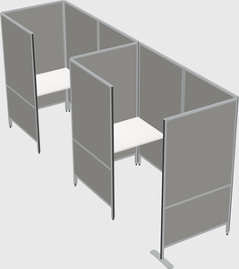 Small private panel system