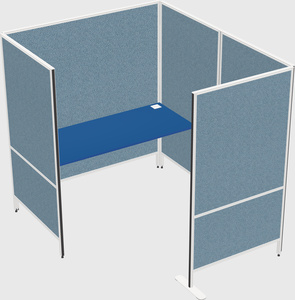 Flexible panel system with privacy