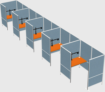 Small private panel system