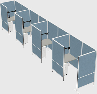 Small private panel system