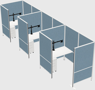 Small private panel system