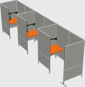 Small private panel system