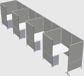 Small private panel system