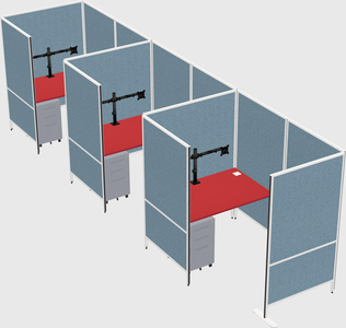 Small private panel system