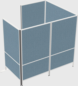 Flexible panel system with privacy