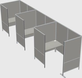Small private panel system