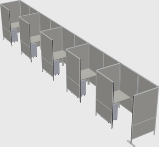 Small private panel system