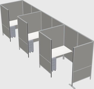Small private panel system