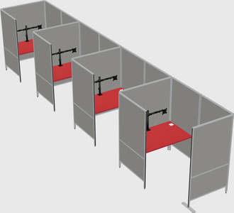 Small private panel system