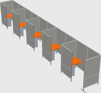 Small private panel system